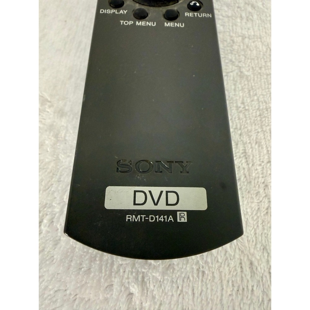 Sony RMT-D126A DVD Player Remote Control OEM Tested - Picture 4 of 4